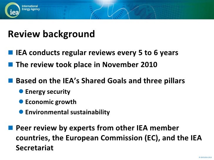 Energy Policies of IEA Countries : Ireland 2012